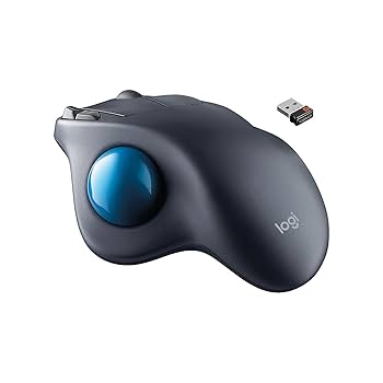 Logicool m570t トラックボールマウス Amazon.co.jp: ロジクール ワイヤレスマウス シルバー&ブルー
